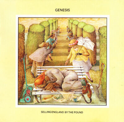 Genesis "Selling England By The Pound ".. Retro Album Cover Poster Various Sizes