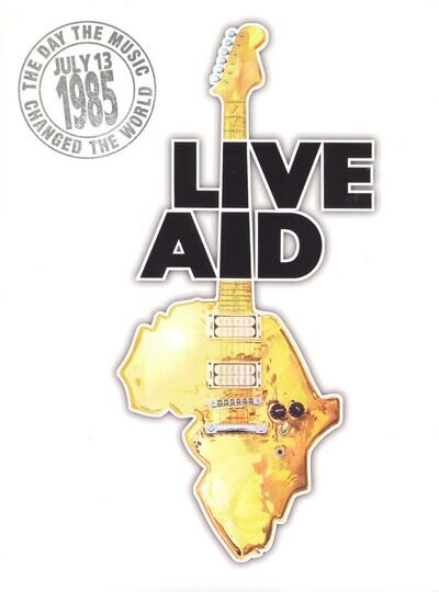 "LIVE AID V2" Iconic Concert Poster Various Sizes