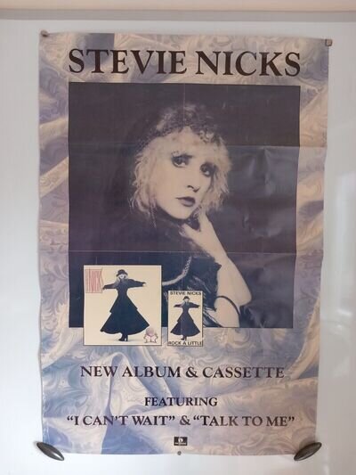 Stevie Nicks - Rock a Little Shop Poster 1985