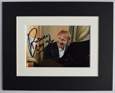 Richard Clayderman Signed Autograph 10x8 photo display Music Piano COA AFTAL