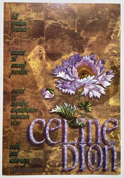 Celine Dion Concert Poster 1996 BGP-154