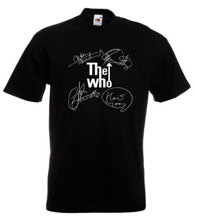 The Who Autographs T Shirt Pete Townshend S - 5XL