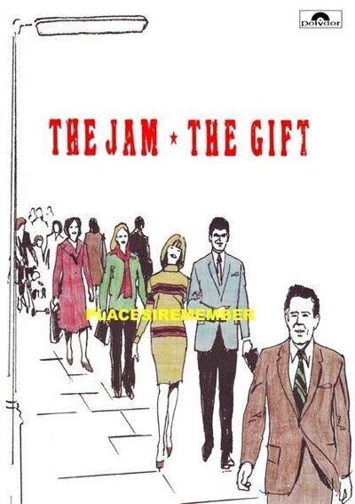 THE JAM THE GIFT PEOPLE NEW FANTASY POSTER SHOP/COUNTER ADVERT DISPLAY.FREE P&P