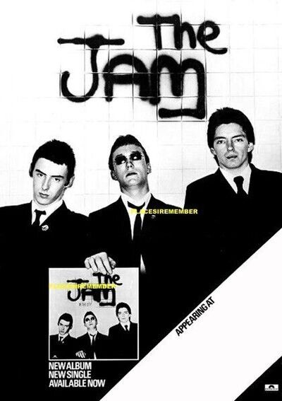 THE JAM IN THE CITY NEW FANTASY POSTER SHOP/COUNTER ADVERT DISPLAY.FREE P&P