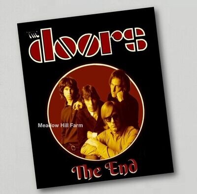 The Doors - The End - Fridge Magnet Retro Poster Rock Band Jim Morrison