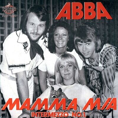 ABBA Mamma Mia BANNER HUGE 4X4 Ft Fabric Poster Tapestry Flag album cover art