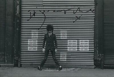 Dr John Cooper Clarke Hand Signed 12x8 Photo Punk Poet Music Autograph 2