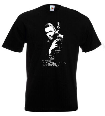 Joe Strummer Autograph T Shirt The Clash