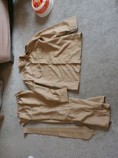 mens costume/show outfit for stage shows - army trousers, shirt & tie