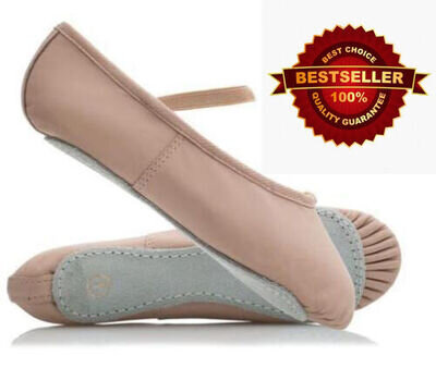 WESTPOLE Pink Ballet Shoes Child and Adult Sizes. Full leather Sole. pointe shoe