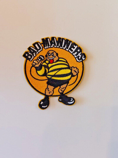 BAD MANNERS BAD MANNERS BUSTER 2TONE SKA SKINS SCOOTERS SEW - IRON ON PATCH NEW