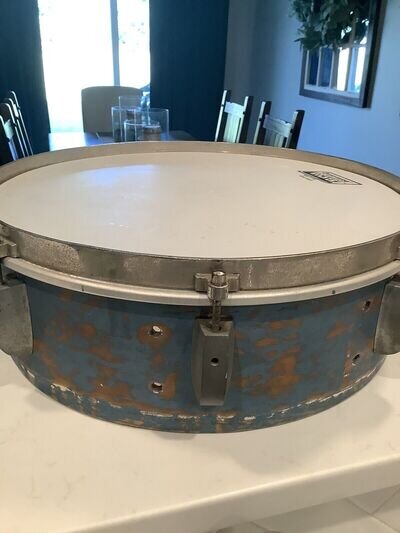 Vintage wood snare drum Ludwig rockers head As Is read description