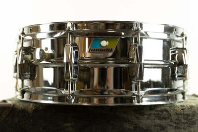 1970s Ludwig 5x14 LM400 Supraphonic Snare Drum