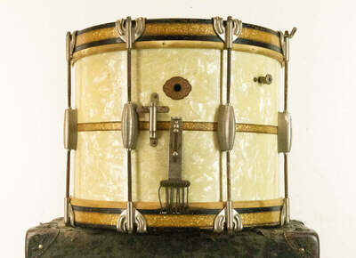 1940s Slingerland 10x14 Radio King Parade Drum