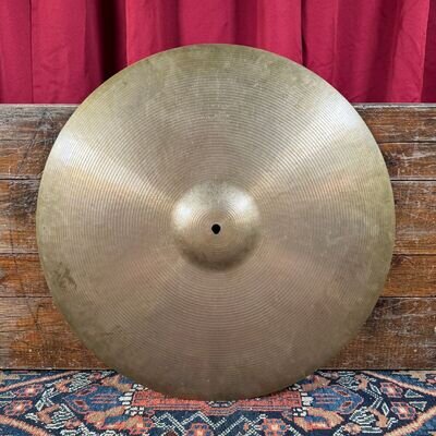 21" Paiste Formula 602 1960s Pre-Serial Ride Cymbal 2485g *Video Demo*