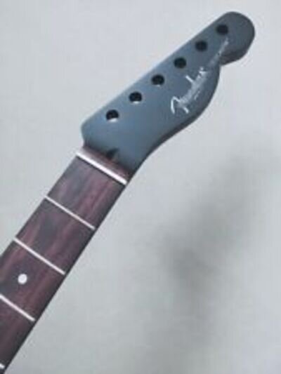 Matte Black Maple Tele style Electric Guitar Neck 22 fret 25.5" Parts Rosewood.