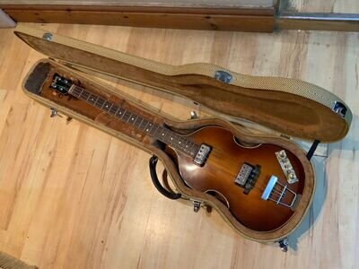 Hofner Violin base & Case 1964 electric Guitar