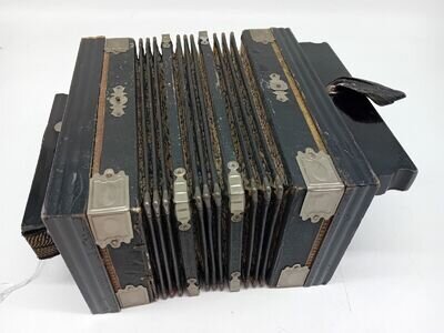 UNBRANDED ACCORDIAN INSTRUMENT Works But Bellow split Restoration Project Spares