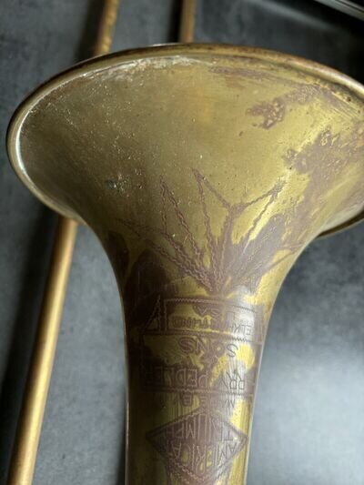 Vintage “American Triumph” Trombone With Case