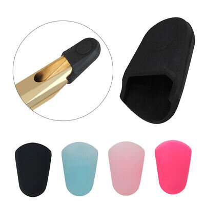 Silicone Saxophone Mouthpiece Cap Durable Protective Cover for Soprano Sax