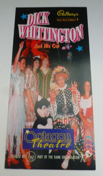 Yvette Fielding Most Haunted Blue Peter Yeovil Theatre Pantomime Flyer 1995