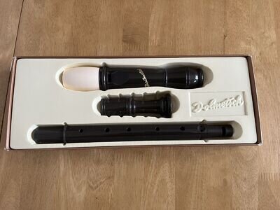 Dolmetsch Vintage Treble Recorder Boxed Excellent Condition