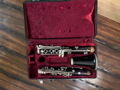 Vintage Wood Pierre Dumont Clarinet Paris France