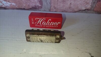 Vintage hohner No. 39 Little Lady harmonica miniature made In Germany