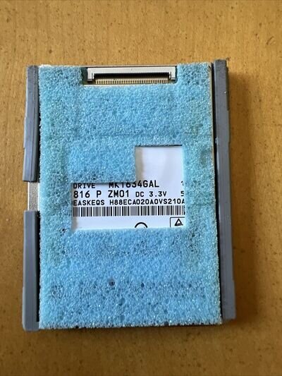 Toshiba 160GB ZIF 1.8" HDD MK1634GAL for iPod Classic 7th gen thin Version