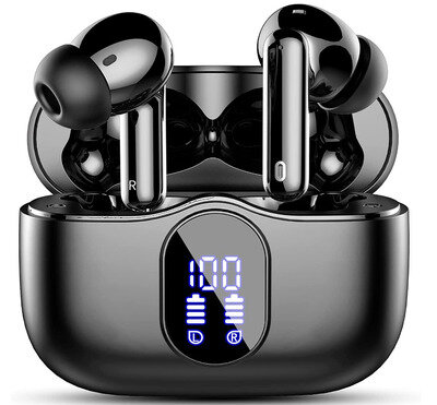 Wireless Earbuds Bluetooth Headphones Earphones Waterproof Noise for All Device