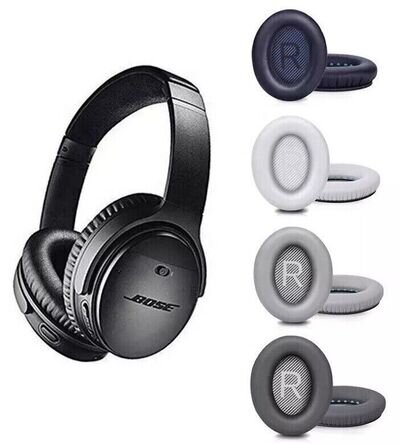 Bose Replacement Ear Pads Cushion Black QuietComfort 35 QC35 II QC25 QC15 AE2