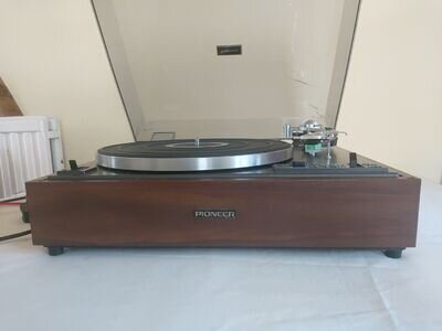 Pioneer PL-12D Record Player Turntable with Audio Technica AT95E Cartridge