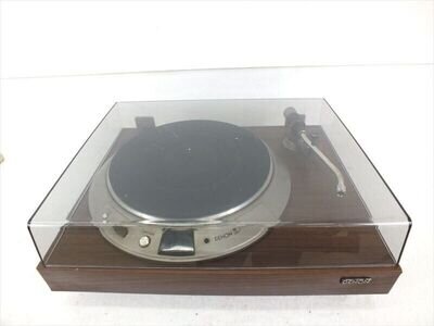 Denon Dp2500 professional broadcast turntable quartz motor With Plinth And Arm