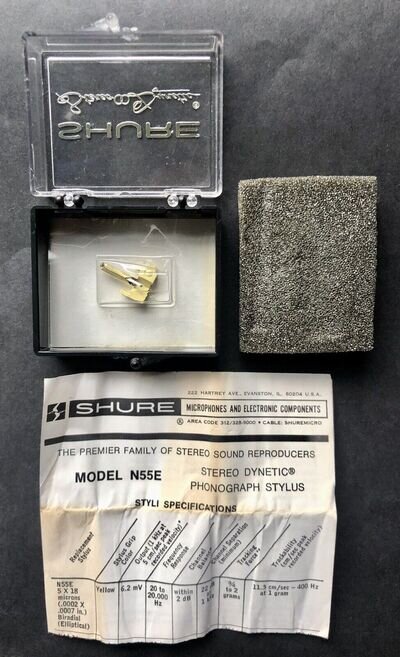 Vintage Shure N55E Stylus - Untested