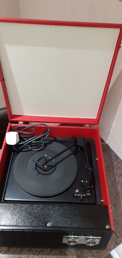 VINTAGE "ULTRA" CASED RECORD PLAYER