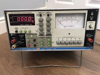 Kikusui 6702 Wow & Flutter Meter Model 6702 - Power Tested Only Untested Further