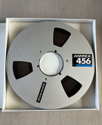 Ampex 456 10.5" 2500ft Reel 1/2" Tape