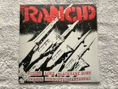 RANCID 7" Poison, Loki, Rwanda - 6 track EP. Punk, Hardcore, Ska, Oi! Streetpunk