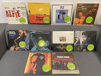 10 x VINYL DISC - JAZZ AT 33 1/3 - DeAGOSTINI - JOB LOT - 180g