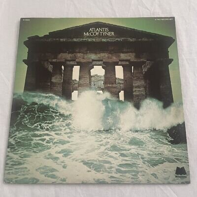 McCoy Tyner ATLANTIS Milestone Jazz Post Bop Double LP Record 1975 US EX Vinyl