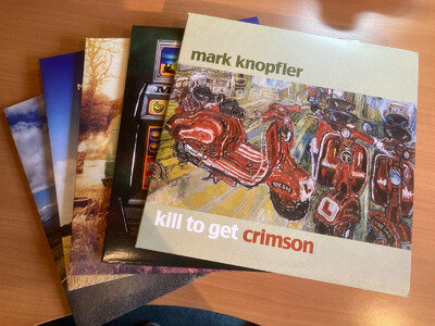 Mark Knopfler: Collection of 5 Double Gatefold LPs on 180gm Vinyl.