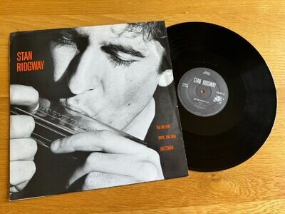 Stan Ridgway - The Big Heat 12" 1985 NM/EX Vinyl Salesman Wall Of Voodoo Illegal