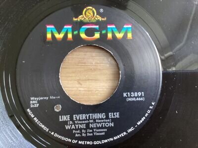 WAYNE NEWTON All The Time / Like Everything Else 1968 U.S MGM COUNTRY BALLAD EX