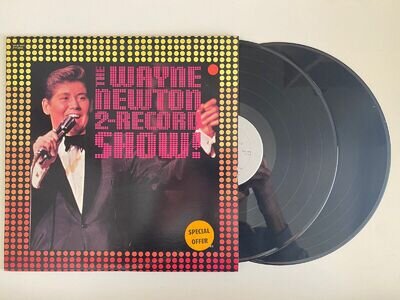 Wayne Newton - The 2-Record Show Double LP 12” Vinyl Records Canada Press