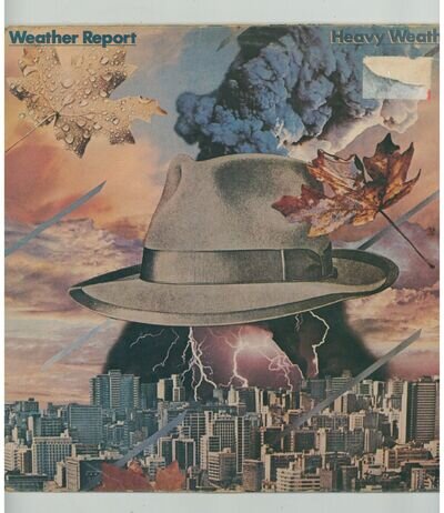 " HEAVY WEATHER." weather report. CBS RECORDS UK orig L.P. 1977.