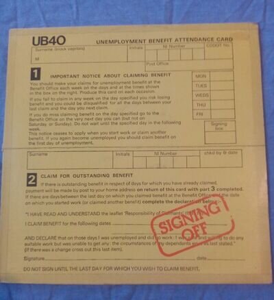 UB40 - Signing Off