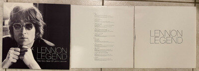 John Lennon Legend Double Vinyl Album Gatefold Sleeve UK Import Mint