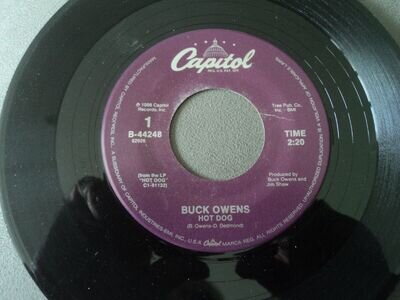 BUCK OWENS - HOT DOG - US 7" single press