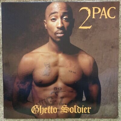 2 PAC “Ghetto soldier” Vinyl Limited Edition Coloured Album RARE