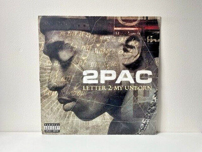 2Pac – Letter 2 My Unborn / Hell 4 A Hustler 12" Hip Hop Vinyl Interscope Tupac